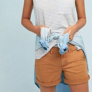 Anthropology Relaxed Chino Shorts